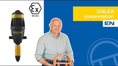 Dosatron metering pump | D3ILEX range presentation | Industry Line