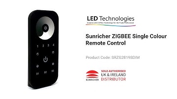 Sunricher ZIGBEE Single Colour Remote Control