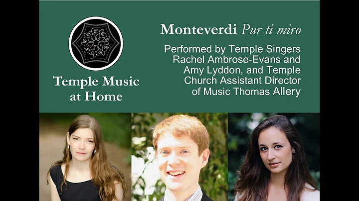 Temple Music at Home: Rachel Ambrose-Evans, Amy Ly...