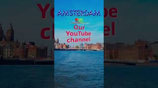 Amsterdam Canal boat ride shorts amsterdam travel boat viral reels 2023