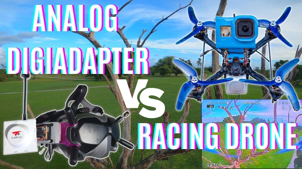 DigiAdapter on DJI Goggles...Analog FPV Never Looked So Good!