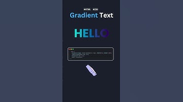 Gradient Text in CSS