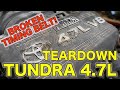 Toyota Tundra 2UZ VVT Teardown! Bad Decisions Led To The Demise Of One Of Toyota's Greatest Engines!