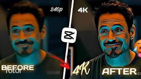 CREATE 4k CC Effect in Capcut + Wink App #4kedit #ccedit #capcut #wink