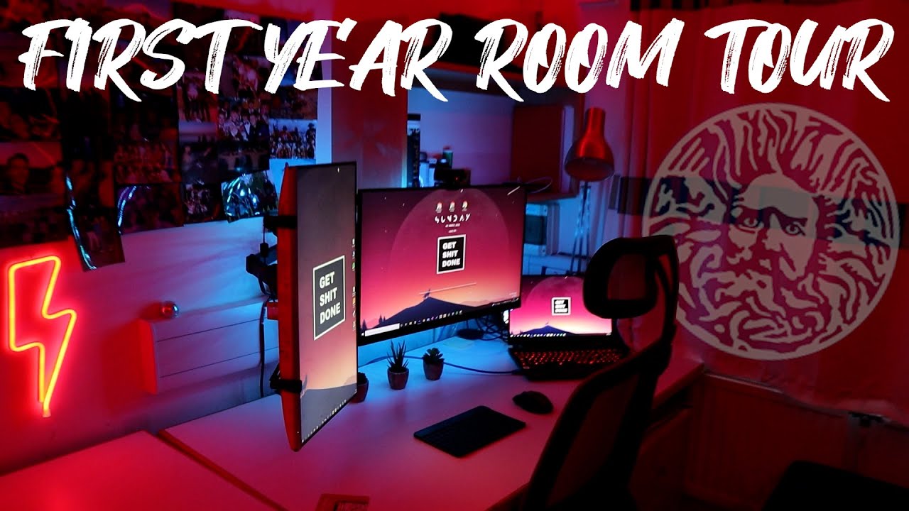 FIRST YEAR UNIVERSITY OF BATH ROOM TOUR 2022 | *New Desk Setup*