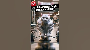 The UFC champion fought back for his father AI #chatAI #CatAI #funnyvideo #shorts #chatgpt #gpt #ai