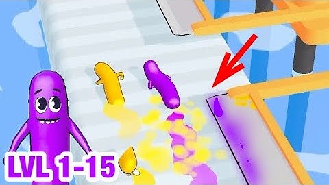 Wacky Run - LVL 1-15 - Gameplay Walkthrough