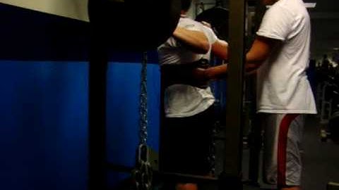 Juggernaut Training Systems-Box Squat with Chains