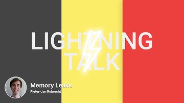Memory Leaks | ⚡️ Lightning Talk | Flutter Belgium