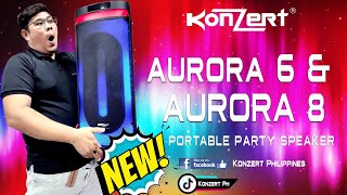 Konzert Aurora 6 and Aurora 8 I Portable Party Speaker