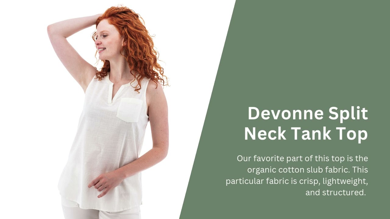 Preview of Aventura Devonne Split-Neck Tank Top - Women's Video