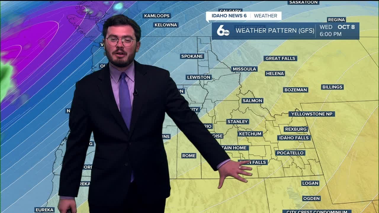 Fall temperatures stick around but the showers go away - YouTube