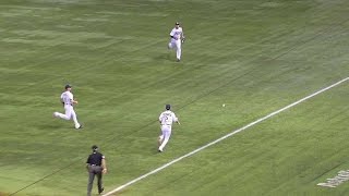 LAA@TB: Freese doubles in Pujols to extend the lead