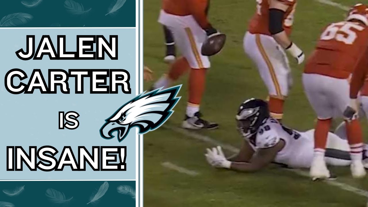 Watch: Jalen Carter nearly pulled off a miraculous interception