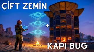 24 SAAT BOYUNCA ÇİFT ZEMİN VE KAPI BUGLU EVDE YAŞAMAK ! | Rust Türkçe