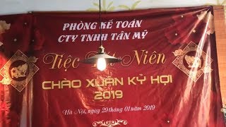 Phòng kế toán Tân Mỹ | Tất niên chào xuân kỷ hợi 2019