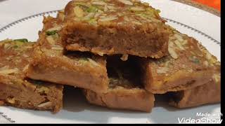 Mohanthal recipe |Danedar mohanthal | besan ki mithai