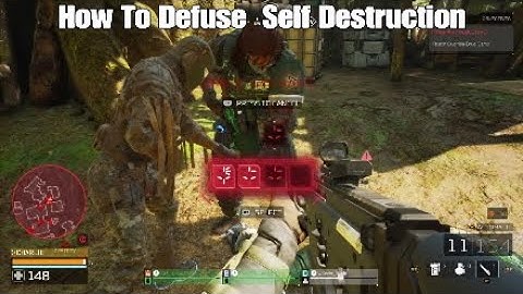 How To Defuse  The Self Destruct!   Predator Hunting Grounds