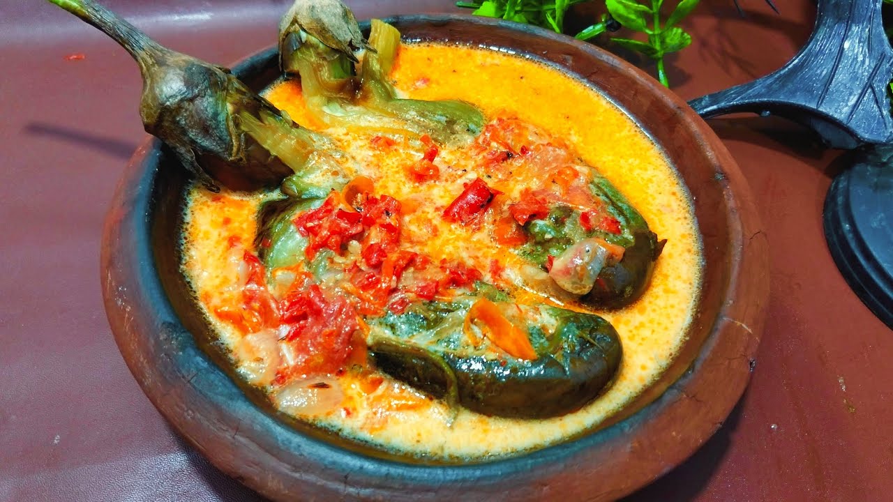 Resep Pecak Terong Bakar Santan Pedas Gurih Dijamin Nagih