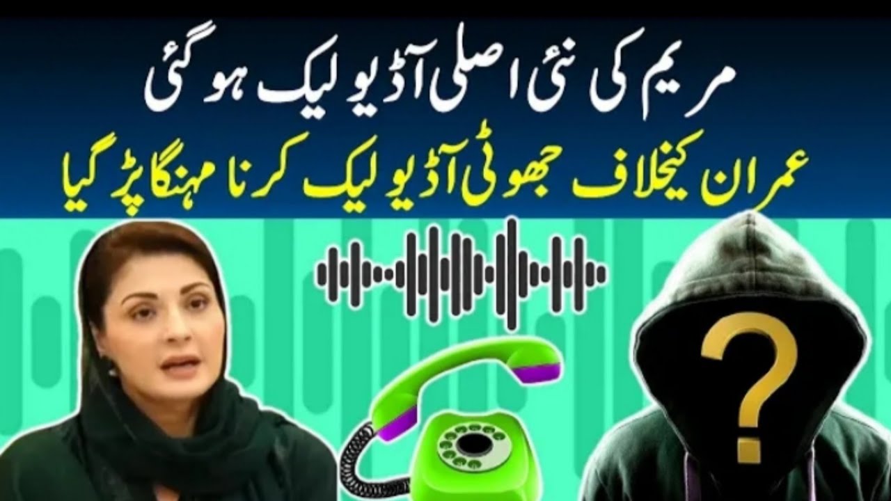 Maryam nawaz leaked audio call    after malik raiz |