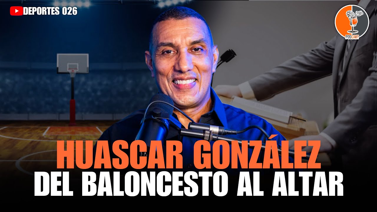 HUASCAR GONZÁLEZ, DE LAS CANCHAS DE BALONCESTO AL ALTAR