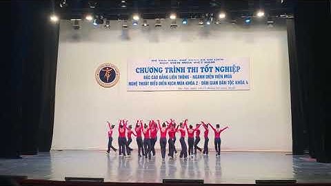Múa dân tộc Ê Đê - K4DT Học viện múa Việt Nam