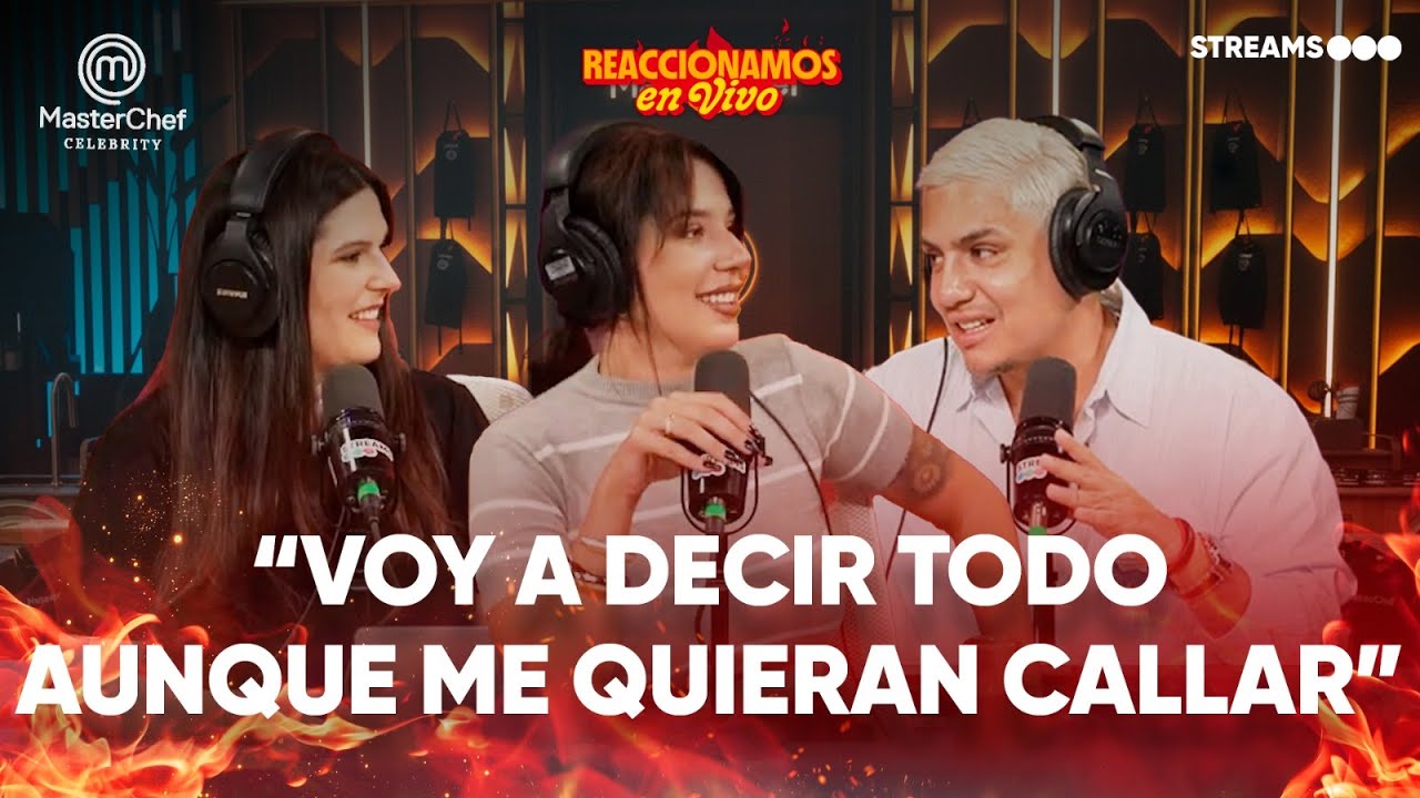 MASTERCHEF CELEBRITY EN VIVO CON LA TORA Y CARO TRIPPAR