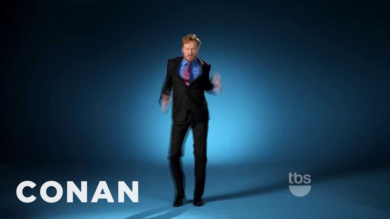 photo Conan O'brien Dance Gif conan s got dance moves