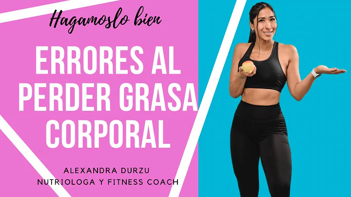 Errores al perder grasa