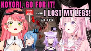 Miko Sacrifices Koyori Just To Save Herself In Machine Party Hololive