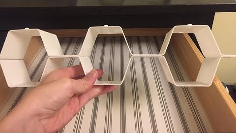 Honeycomb Separator Adjustable Drawer Organizer Divider Review, Honey comb drawer dividers helped me