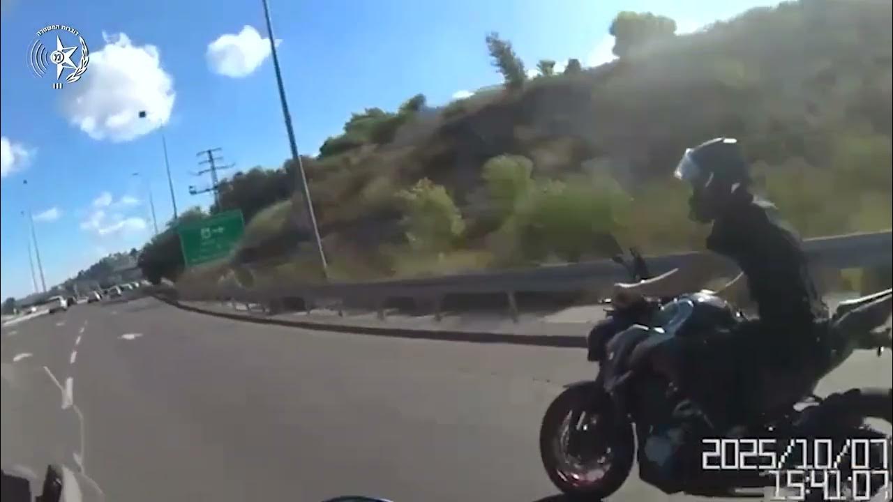 הצפון הפרועL מרדף משטרתי אחרי אופנוע כבד לאורך עשרות קילומטרים בכביש 6 הצפון הפרועL מרדף משטרתי אחרי אופנוע כבד לאורך עשרות קילומטרים בכביש 6