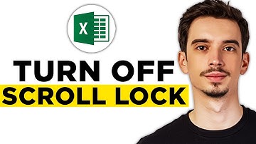 How To Turn Off Scroll Lock in Excel (2025) - Full Guide!