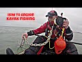 How to anchor up kayak fishing