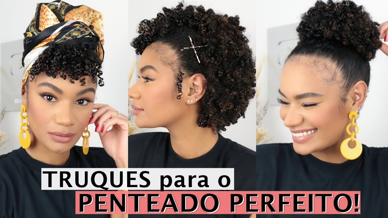 TRUQUES PARA SALVAR O SEU PENTEADO l CACHOS CURTOS • Patt Neves