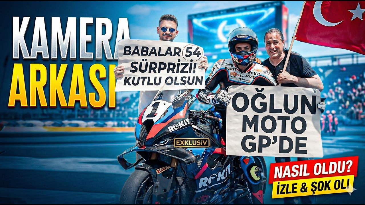 Toprak Razgatlıoğlu Kamera Arkası!