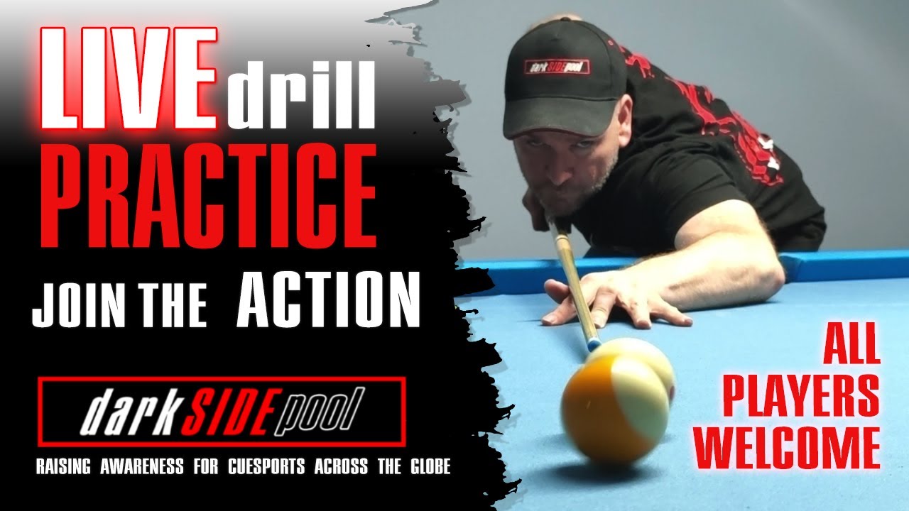 Pool Practice Tuesday Live Pool Training Drills – Freestyle Pool Practice, Banter & Q&A 🎱 ...