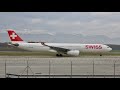 [4K] Heavy Traffic at Geneva Cointrin Airport | B767, B777, B787, A330, A350