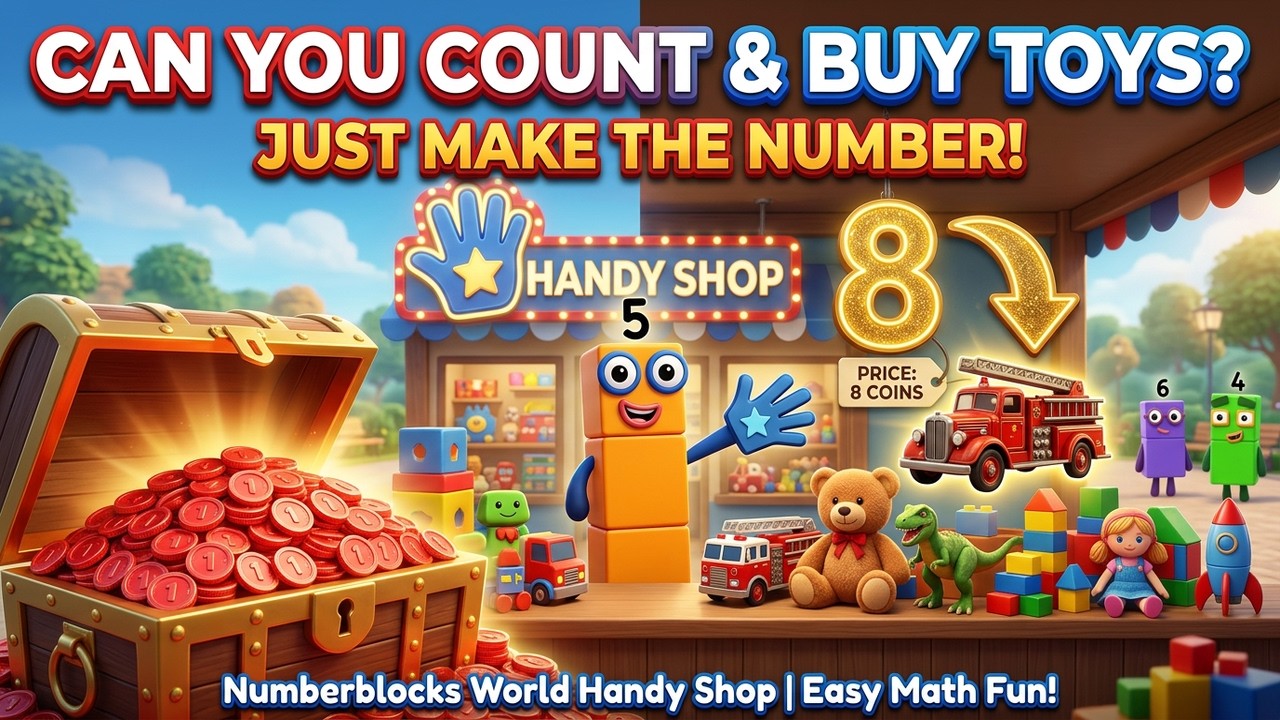 Fun Math for Kids | Numberblocks World | Easy and Exciting Learning ...