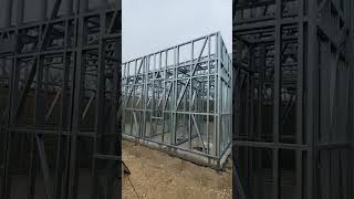 Каркас из #лстк #строительство #каркасныедома #строительстводомов #lgsf #steelbuilding #recommended