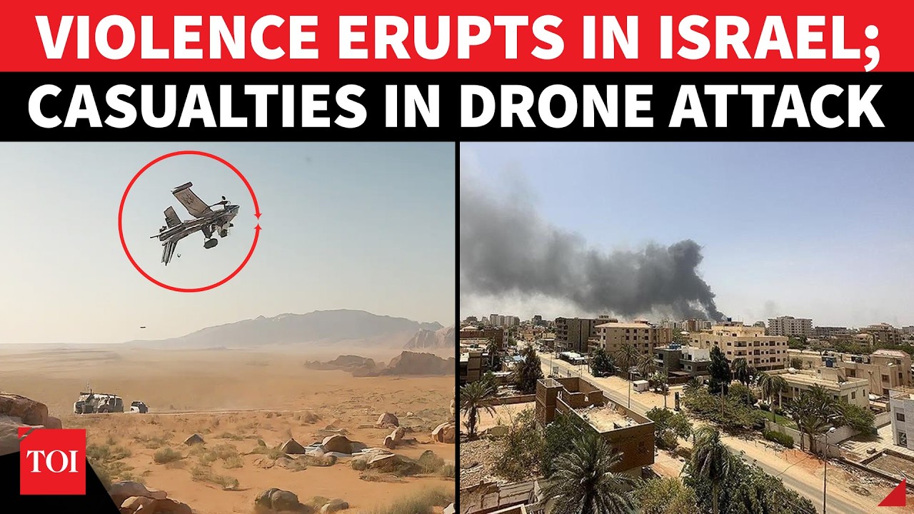 ISRAEL HIT FROM ABOVE: Rare Drone Attack In Northern Kafr Kanna; Casualties Amid Clashes | WATCH