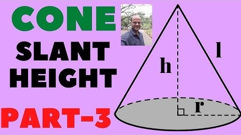 #cone  #slant #height #mathstricks #pythagoras_theorem @HARIHAR-PUROHIT