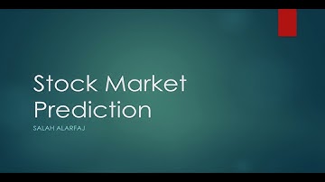 Stock Market prediction study using machine learning