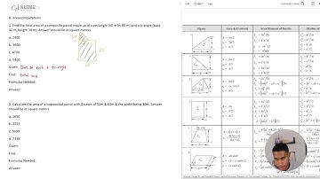 FE Review - Surveying - Area computations