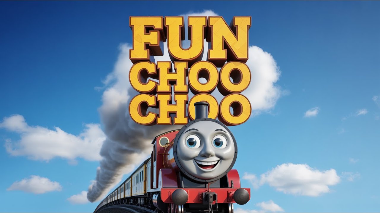 Choo Choo Train Song Journey | Fun Kids Nursery Rhyme | Toddler Educational Music Collection