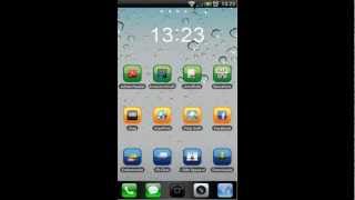 iPhone/ iOS Theme for Android (Go Launcher Ex) screenshot 1