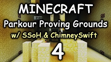 Minecraft - Parkour Proving Grounds Part 4 w/ SSoH & ChimneySwift (Wolvs View)