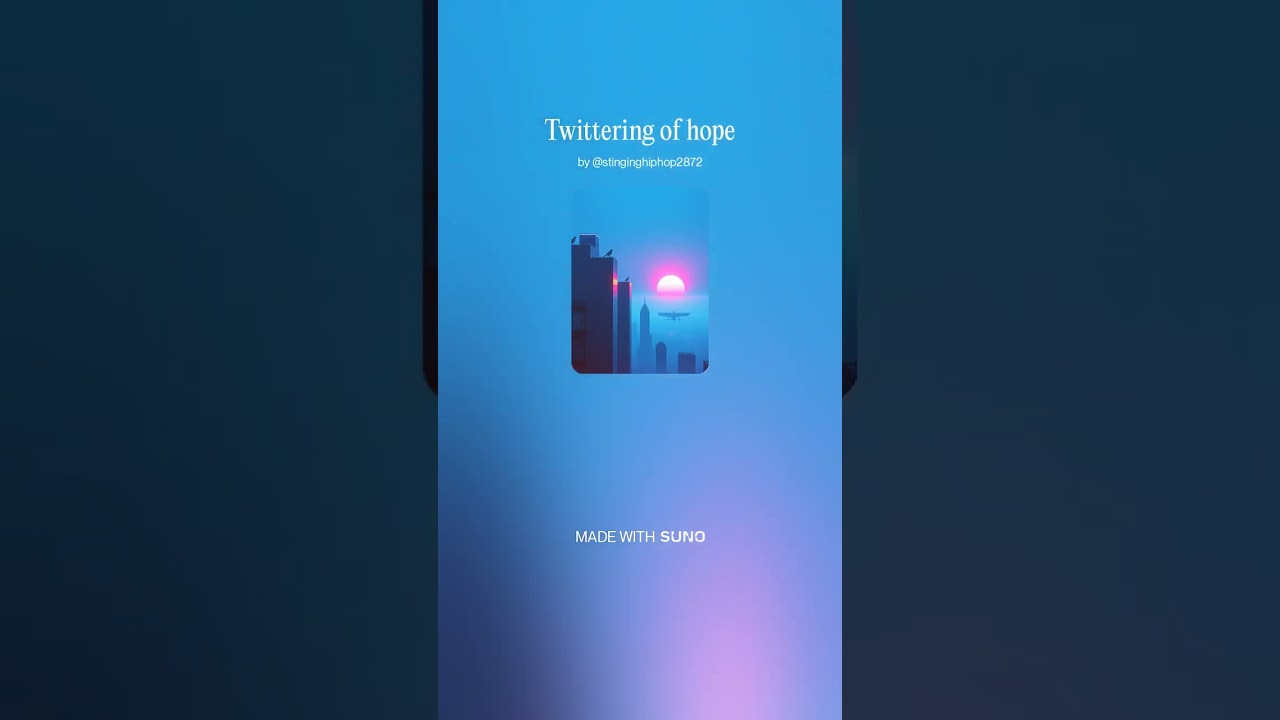 Twittering of hope(SUNO MIX)
