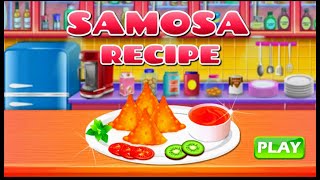 How To Make Samosa Kids Favourite Indian Samosa Recipe - Cooking Game - Kids Gaming Channel screenshot 5