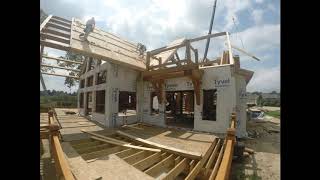 Timber Frame Construction Time Lapse